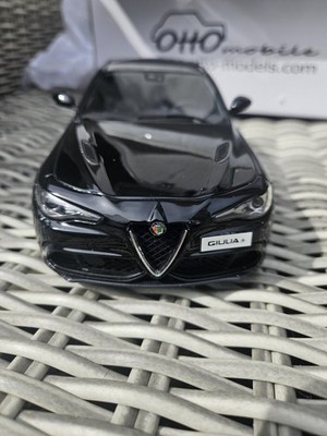 1:18 Otto Ottomobile Alfa Romeo Giulia Quardrifoglio QV Black  OT793