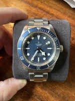 TUDOR Black Bay Fifty-Eight Blue Dial Watch M79030N-0001 SS Bracelet & OEM NATO