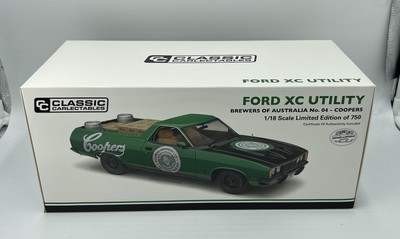 1:18 FORD XC UTILITY BREWERS OF AUSTRALIA COOPERS  CLASSIC CARLECTABLES