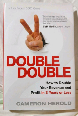 Double Double by Cameron Herold | Hardcover Business Growth & Profit Strategy