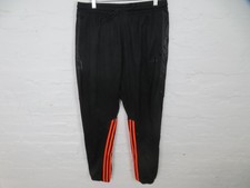 Pantalones Adidas Porsche Design Para Hombre Medianos Negros Speedster Joggers Naranja 3 Rayas