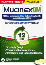 DM 12Hr Maximum Strength Chest Congestion Cough Medicine for Adults, Cold and
