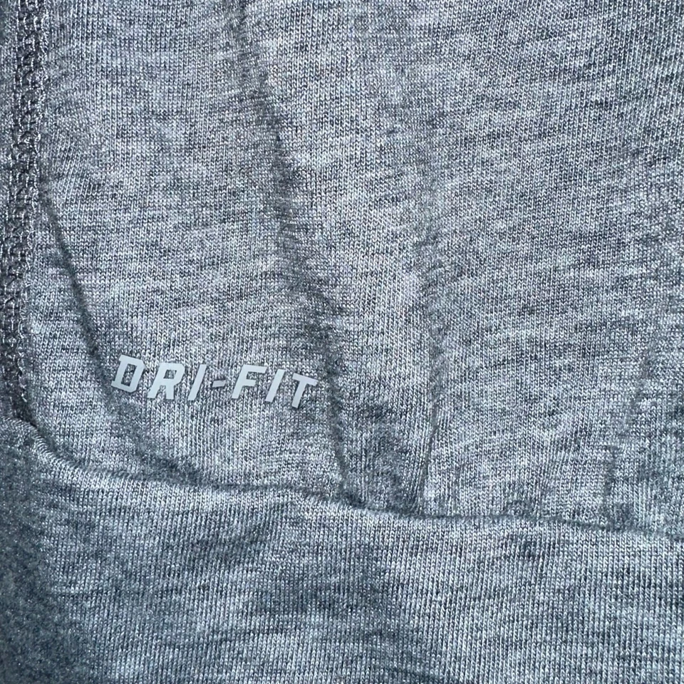 Nike Girls Dri-Fit Built-In Bra Grey Pink Tank Top Size Large - Image 4 of 4