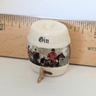 Dollhouse Miniature Staffordshire Style Ceramic Gin Barrel Keg English Riders  — photo 5