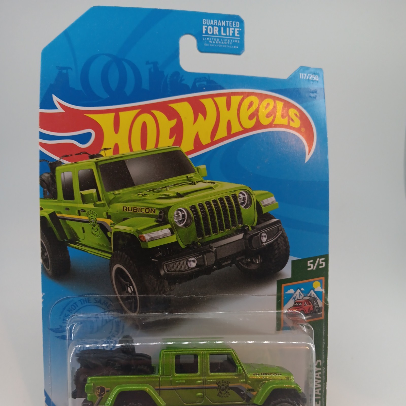 Hot Wheels '20 Jeep Gladiator Green #117 2021  HW Getaways
