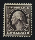 CKStamps: US Stamps Collection Scott#342 $1 Franklin Unused Regum