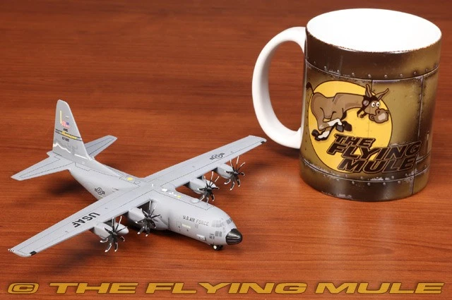 GeminiJets 1:200 C-130H Hercules USAF 120th AW, 186th AS MT ANG #96-7325 Foto 4 de 4