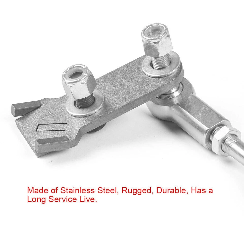 Kit de acoplamiento de caja de transferencia de acero inoxidable para Jeep Cherokee XJ MJ 1986-2001 Foto 2 de 4