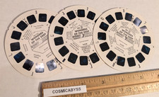 Wonders of the Deep View-Master 1954 3 reels B 6121 B 6122 B 6123 Sawyers