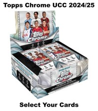 Topps UCC Chrome 24/25 - Pick your cards - HUGE Discount on multibuys