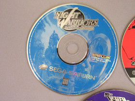 Lot of 5 SEGA SATURN Game Discs - Last Bronx, Fighters, Vampire, Night Warriors