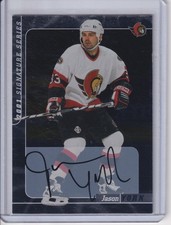 2000-01 ITG Signature Series #148 Jason York Auto