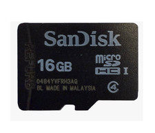 SanDisk Ultra Basic Micro SD 16GB Class 4 SDHC Memory Card TF REFURB