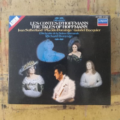 Jacques Offenbach The Tales Of Hoffmann 1986 London 417 363-2 Stereo 2CDBoxVG+NM