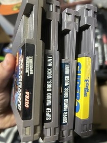 Super Mario 3, 2x Mario Duck Hunt, Mission Imp NES  Nintendo Authentic Lot