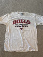 Randy Brown Chicago Bulls Autograph White Tshirt