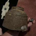 Vintage Measuring Flour Sifter Made in USA Handle Antique — photo 7