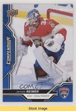 2018-19 Upper Deck Compendium Blue James Reimer #596 READ ds4
