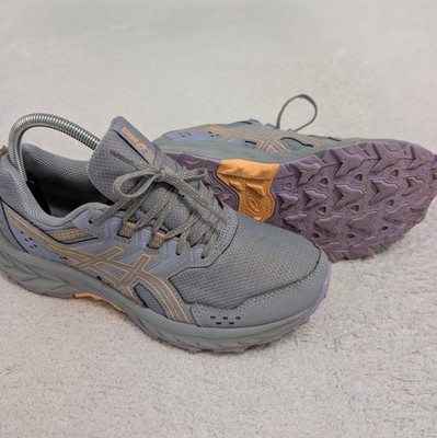 ASICS GEL-Venture 9 Wide Sheet Rock/Summer Dune Women's Trail Running Shoes-Asst