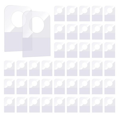 300 Pcs Hang Tabs Self Adhesive Hanging Tabs Plastic Hang Tags for Retail