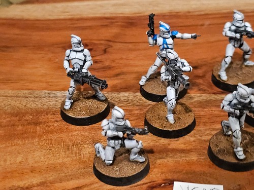 Star Wars Legion FFG Republic Clone Troopers sehr gut bemalt x7 Proxies JK035 - Bild 20 von 24