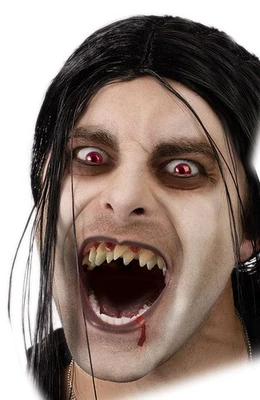 Punta Horror Monster Dientes con Doble Hilera de Dientes + Bolas Fijadoras Dentadura de Demonio - Imagen 1 de 2