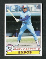 Gary Carter Montreal Expo Hall of Fame Catcher 1979 Topps MLB Baseball Card #520