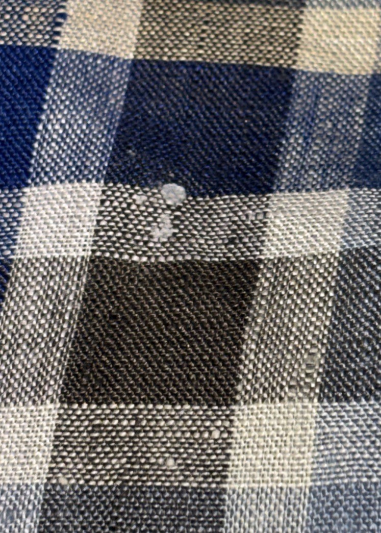 Robert Talbott 100% Linen Button Down Classic Pla… - image 11