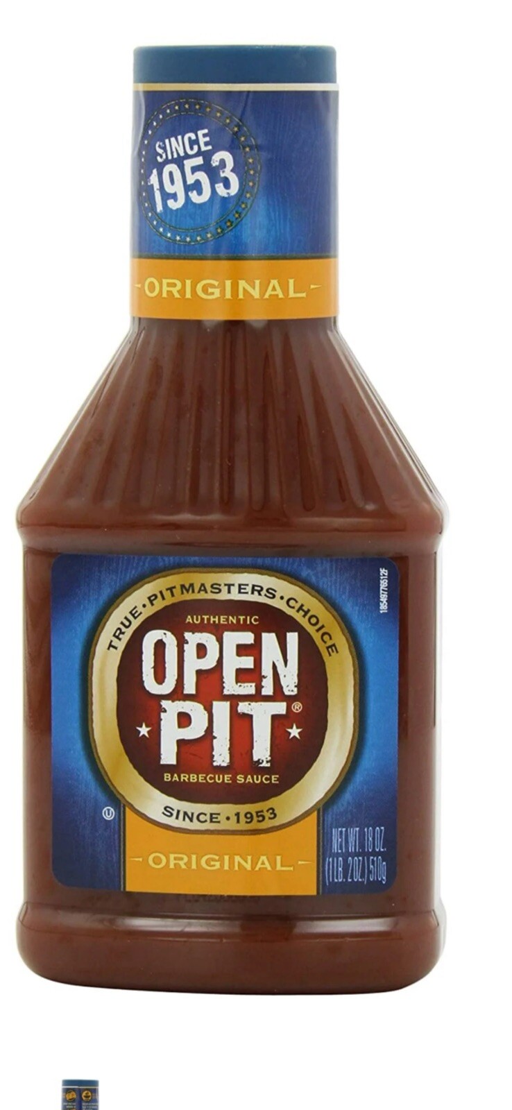 Open Pit Original BBQ Sauce, 18 Oz (Pack of 3)