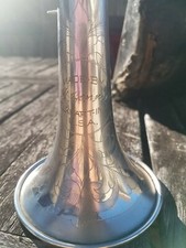 RARE VINTAGE 1930 C.G. CONN 58B TRUMPET WITH MOUTHPIECE AND CASE