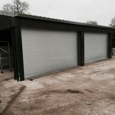 HIGH Security Galvanised Steel  -  Roller Shutter Door / Garage Doors