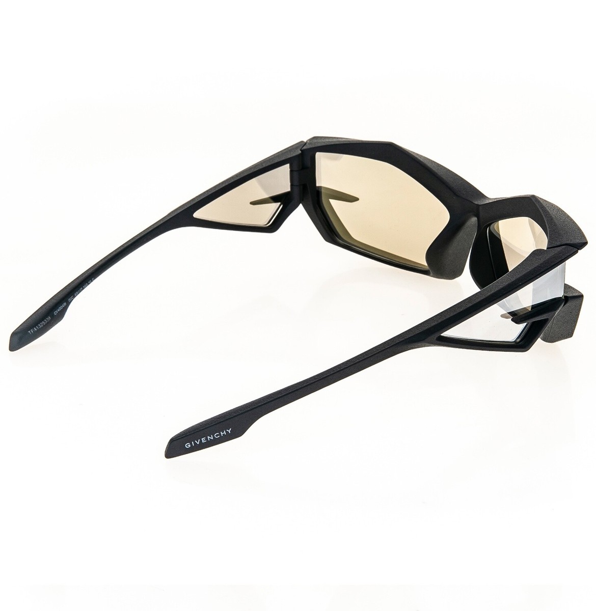 GIVENCHY GIV CUT 40049 Black Silver Mirrored Runway Unisex