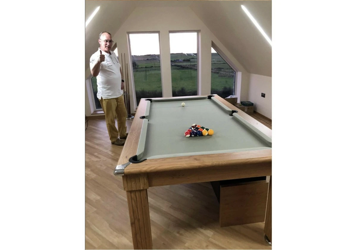 Dining pool table for sale deals