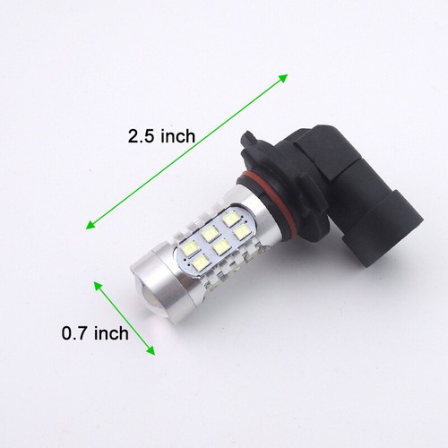 Ice Blue 9005 HB3 High Power 27-3528-SMD LED Bulbs for Car Daytime Runing Lights - Picture 2 of 12