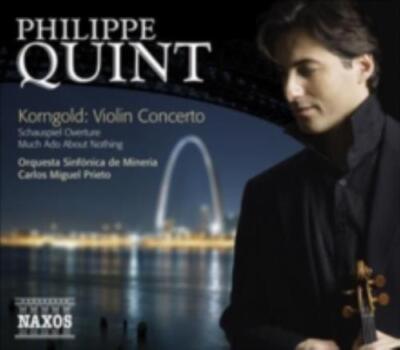 KORNGOLD/ORQ SINFONICA DE MINERIA/PRIETO: VIOLIN CONCERTO/MUCH ADO ABOUTH N - CD