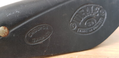Selle Cuir IDEALE TB 38 Pour Vélo Course/randonneuse - Neuve Vintage