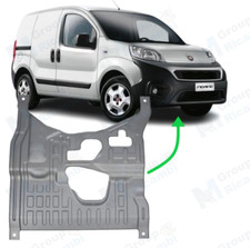 Fiat Fiorino Qubo Coprimotore Riparo Motore Paratia Inferiore Nero Carter