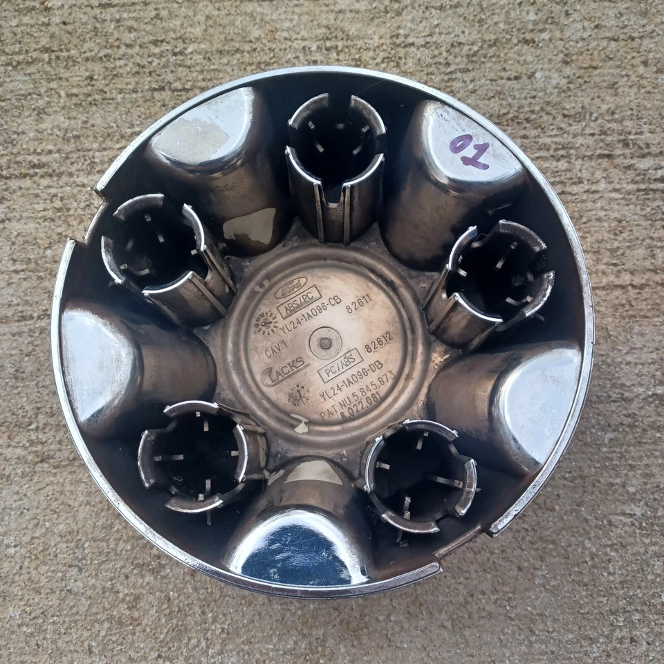 Ford Ranger or Explorer center cap, chrome, 1998-2011 part# YL24 1A096 CB 01 - Image 3 of 3