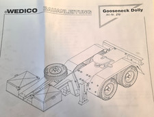 Wedico Modellbausatz  Gooseneck - Dolly Jeep Art. 270 Scale 1:16 -