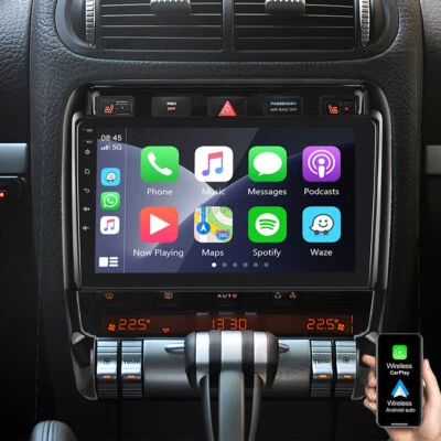 For 2002-2010 Porsche Cayenne Android 15 Apple Carplay Car Stereo Radio GPS WiFi