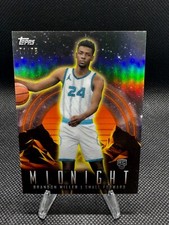 2023-24 TOPPS MIDNIGHT #17 BRANDON MILLER ROOKIE RC 71/75 CHARLOTTE HORNETS