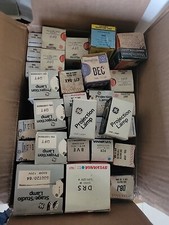 Lot of 30 Vtg Projection Bulbs GE Sylvania Projector Lamps Bulbs 6