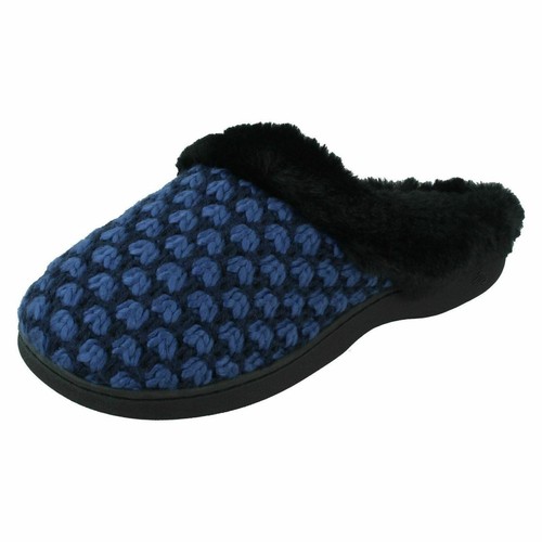 Damen Vier Saison Memory Foam Hausschuhe June - Picture 2 of 14