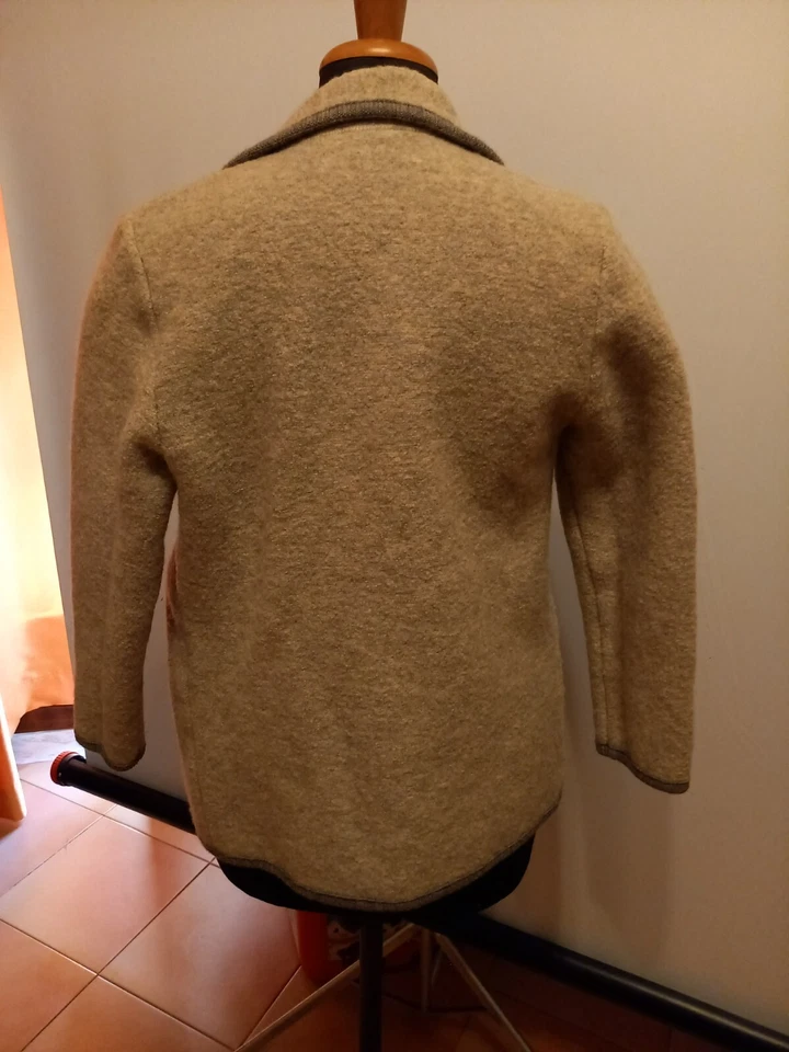 giacca lana cotta grigia, Kaufmann, spalle 40, vita 46 - Immagine 3 di 4