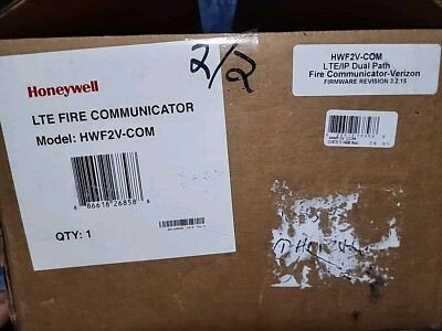 Honeywell LTE Fire Alarm Communicator HWF2V-COM, New, Open Box
