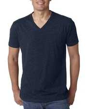 Next Level Apparel Men's CVC V-Neck Stylish T Shirt Casual Plain T-Shirt - 6240