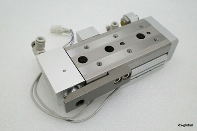 SMC Used MXQ20L-50ASR End Lock Added Slide Table Cylinder CYL-TAB-I-669=2M35