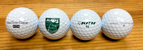Kith TaylorMade TP5 Golf Balls 2024. Set Of 4 with One Sleeve Box. RARE