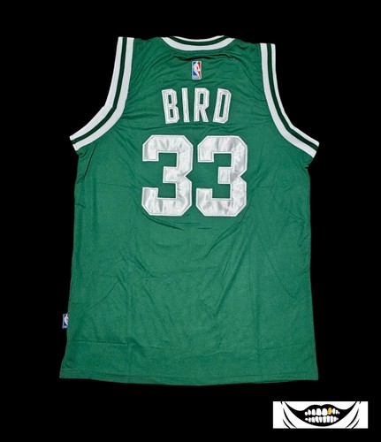 Boston CELTICS NBA #33 BIRD Green Jersey SMALL - Picture 2 of 2
