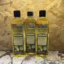 Dr Teal's Relax  Relief with Eucalyptus  Spearmint Body Oil, 8.8 fl oz 3 PACK